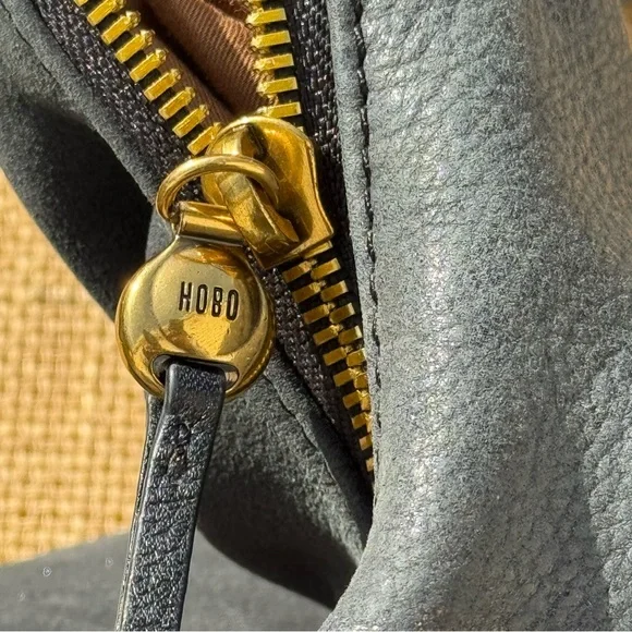 HOBO Dark Gray Women's Leather Bag - Picture 6 of 12